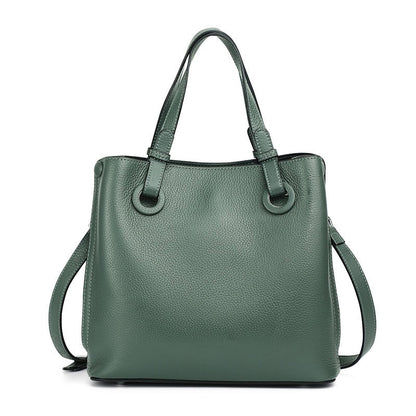 Timeless Vogue Sac à bandoulière en cuir véritable pour femme