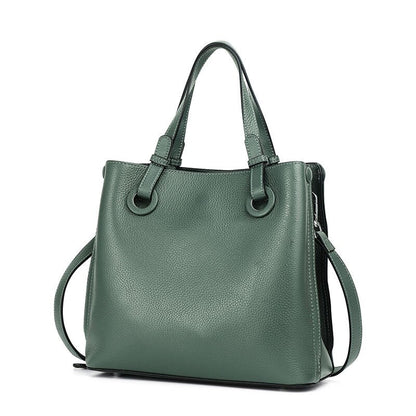 Timeless Vogue Sac à bandoulière en cuir véritable pour femme