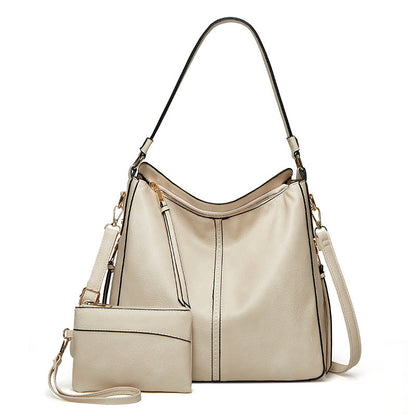 Grand sac fourre-tout en cuir pour femme